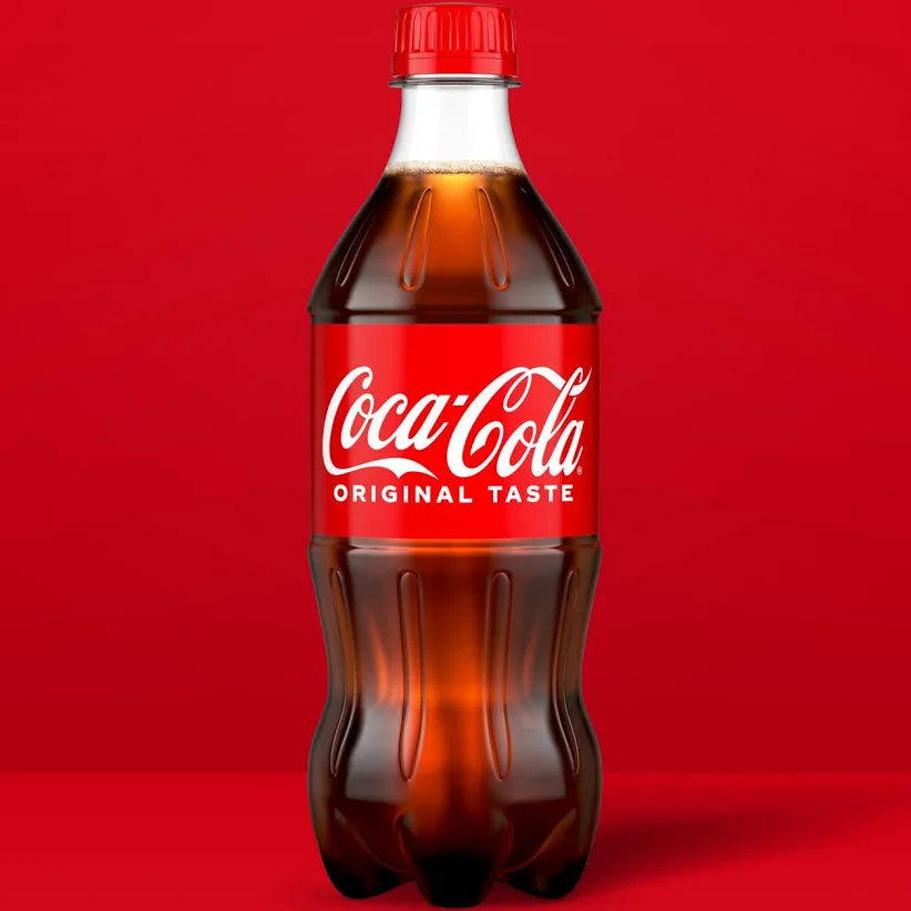 One 20 Oz Coca Cola Soft Drinks Price ( $1.95 USD )